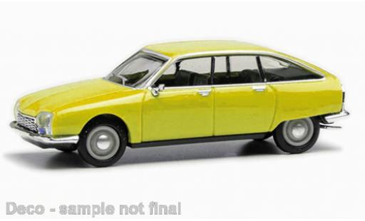 Citroen GS 1/87 Herpa jaune modellautos