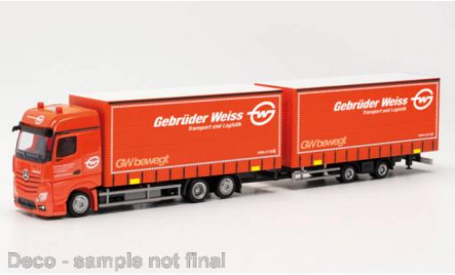 Modellautos Mercedes Actros 1/87 Herpa Bigspace Gebrüder Weiss (A) 2018 Mercedes Actros 1/87 Herpa Bigspace Gebrüder Weiss (A) 2018 modellautos