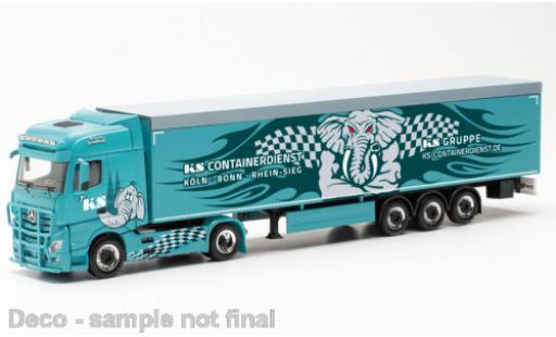 Modellautos Mercedes Actros 1/87 Herpa Bigspace KS Containerdienst Mercedes Actros 1/87 Herpa Bigspace KS Containerdienst modellautos