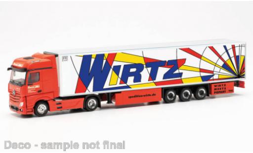 Modellautos Mercedes Actros 1/87 Herpa Bigspace Wirtz 2018 Mercedes Actros 1/87 Herpa Bigspace Wirtz 2018 modellautos