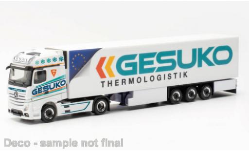 Modellautos Mercedes Actros 1/87 Herpa Gigaspace GESUKO 2018 Mercedes Actros 1/87 Herpa Gigaspace GESUKO 2018 modellautos