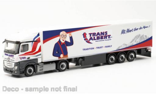 Modellautos Mercedes Actros 1/87 Herpa Streamspace 2.5 Transalbert (I) Mercedes Actros 1/87 Herpa Streamspace 2.5 Transalbert (I) modellautos