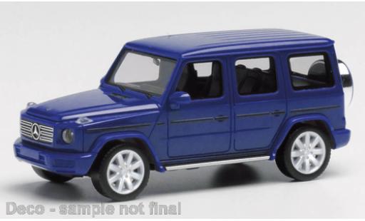 Modellautos Mercedes Classe G 1/87 Herpa G-classe bleu foncé Mercedes Classe G 1/87 Herpa G-classe bleu foncé modellautos