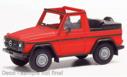 Modellautos Mercedes Classe G 1/87 Herpa G-classe cabriolet rouge Mercedes Classe G 1/87 Herpa G-classe cabriolet rouge modellautos