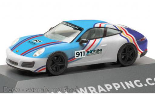 Porsche 911 1/87 Herpa Carrera Signal Wrapping Edition 2023 / Rothini modellautos