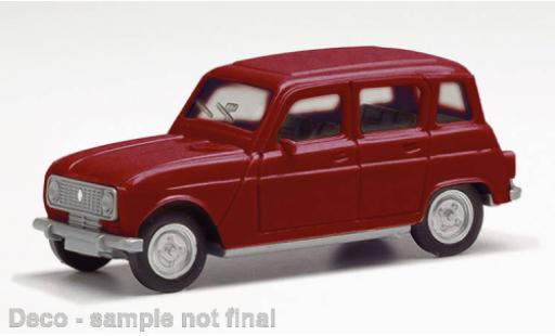 Modellautos Renault 4 1/87 Herpa rouge foncé Renault 4 1/87 Herpa rouge foncé modellautos