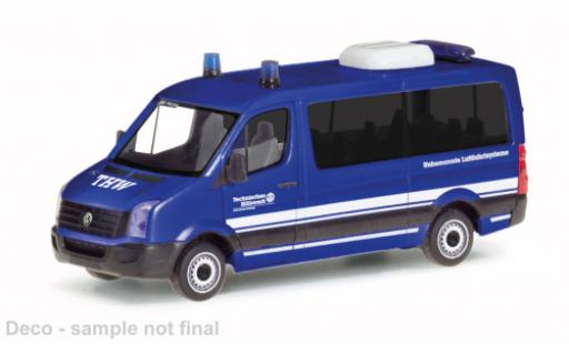 Volkswagen Crafter 1/87 Herpa bus FD THW Freising modellautos