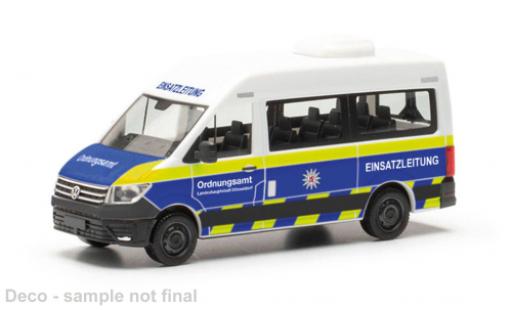 Volkswagen Crafter 1/87 Herpa bus HD police municipale Düsseldorf ELW modellautos