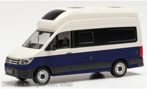 Volkswagen Crafter 1/87 Herpa Grand California blanche/bleu foncé modellautos