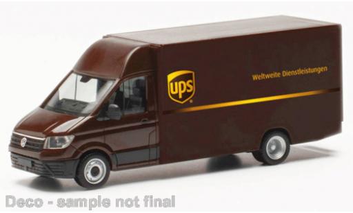 Volkswagen Crafter 1/87 Herpa UPS modellautos