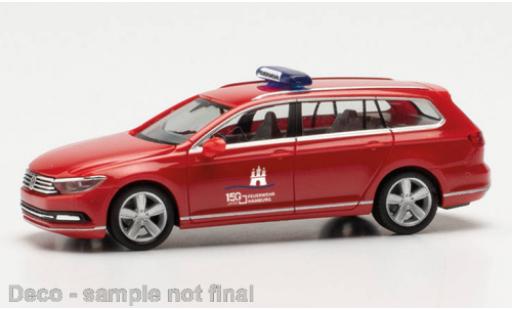 Modellautos Volkswagen Passat 1/87 Herpa Variant GTE pompiers Hamburg Volkswagen Passat 1/87 Herpa Variant GTE pompiers Hamburg modellautos