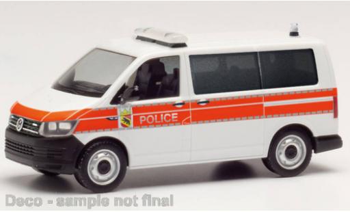 Modellautos Volkswagen T6 1/87 Herpa bus police Bern Volkswagen T6 1/87 Herpa bus police Bern modellautos