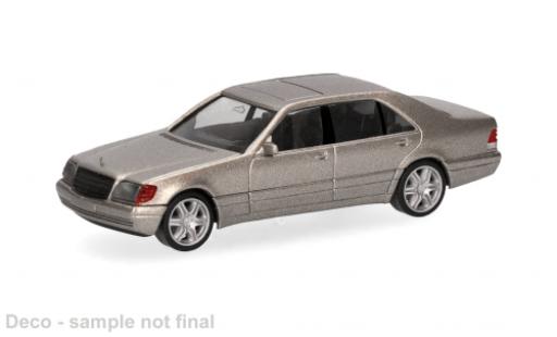 Mercedes 600 1/87 Herpa SEL V12 silber 1:87 modellautos