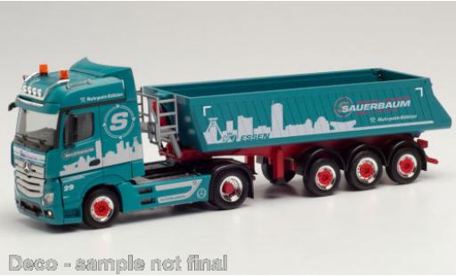 Modellautos Mercedes Actros 1/87 Herpa Bigspace 2.5 Sauerbaum Schmitz Kipp-Sattelzug Mercedes Actros 1/87 Herpa Bigspace 2.5 Sauerbaum Schmitz Kipp-Sattelzug modellautos