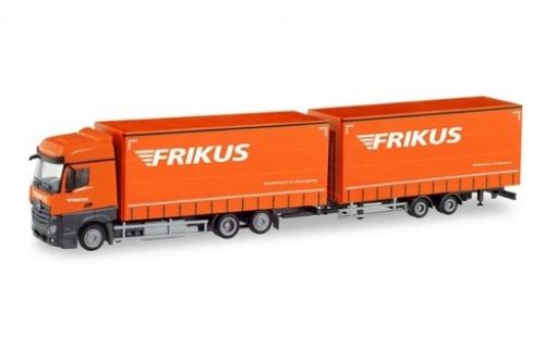 Modellautos Mercedes Actros 1/87 Herpa Bigspace Frikus (A) Volumen-Hängerzug Mercedes Actros 1/87 Herpa Bigspace Frikus (A) Volumen-Hängerzug modellautos