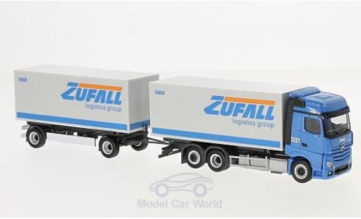 Modellautos Mercedes Actros 1/87 Herpa Bigspace Zufall Wechselkoffer-Hängerzug Mercedes Actros 1/87 Herpa Bigspace Zufall Wechselkoffer-Hängerzug modellautos