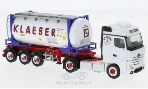 Modellautos Mercedes Actros 1/87 Herpa Cos Klaeser Herten Swapcontainer-Sattelzug Mercedes Actros 1/87 Herpa Cos Klaeser Herten Swapcontainer-Sattelzug modellautos