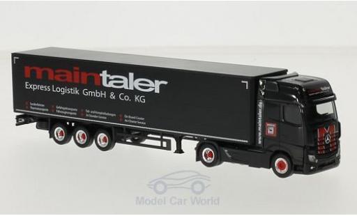 Modellautos Mercedes Actros 1/87 Herpa Gigaspace Maintaler Gardinenplanen-SZ Mercedes Actros 1/87 Herpa Gigaspace Maintaler Gardinenplanen-SZ modellautos