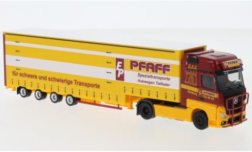 Modellautos Mercedes Actros 1/87 Herpa Gigaspace Pfaff Volumen-Sattelzug Exclusive Series Mercedes Actros 1/87 Herpa Gigaspace Pfaff Volumen-Sattelzug Exclusive Series modellautos