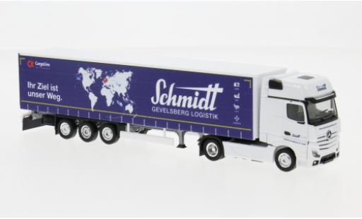 Mercedes Actros 1/87 Herpa Gigaspace Schmidt Gevelsberg 1:87 modellautos