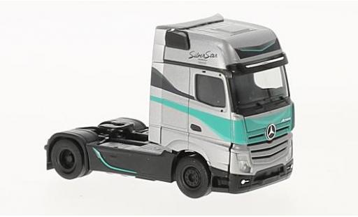 Modellautos Mercedes Actros 1/87 Herpa Gigaspace Silver Star Silver Star Edition (NL) tracteur Mercedes Actros 1/87 Herpa Gigaspace Silver Star Silver Star Edition (NL) tracteur modellautos