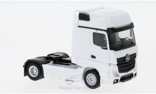 Modellautos Mercedes Actros 1/87 Herpa Gigaspace weiss 2018 Zugmaschine Mercedes Actros 1/87 Herpa Gigaspace weiss 2018 Zugmaschine modellautos