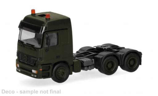Mercedes Actros 1/87 Herpa L oliv Belgian Army 1:87 modellautos
