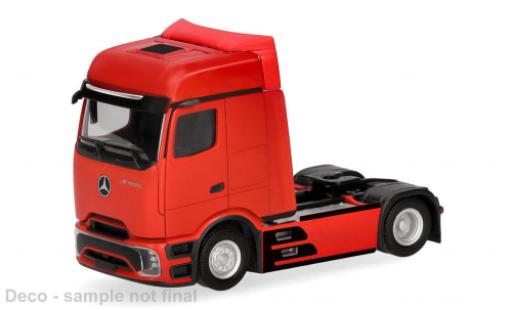 Mercedes Actros 1/87 Herpa L rot 1:87 modellautos