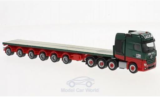 Modellautos Mercedes Actros 1/87 Herpa SLT Kahl Schwerlast Ballasttailer-Sattelzug Mercedes Actros 1/87 Herpa SLT Kahl Schwerlast Ballasttailer-Sattelzug modellautos