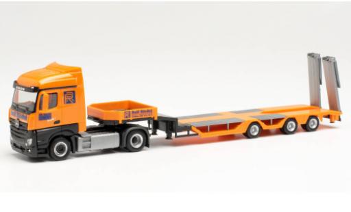 Modellautos Mercedes Actros 1/87 Herpa Streamspace 2.5 Goldhofer Rolf Riedel Allrounder-tracteur Mercedes Actros 1/87 Herpa Streamspace 2.5 Goldhofer Rolf Riedel Allrounder-tracteur modellautos