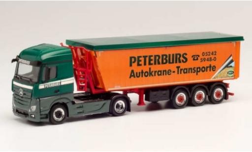 Modellautos Mercedes Actros 1/87 Herpa Streamspace 2.5 Peterburs Stöffelliner-tracteur Mercedes Actros 1/87 Herpa Streamspace 2.5 Peterburs Stöffelliner-tracteur modellautos