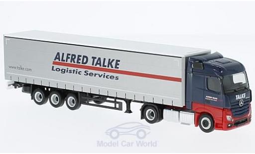 Modellautos Mercedes Actros 1/87 Herpa Streamspace Alfred Talke Gardinenplanen-SZ Mercedes Actros 1/87 Herpa Streamspace Alfred Talke Gardinenplanen-SZ modellautos