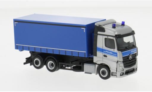 Mercedes Actros 1/87 Herpa Streamspace Wechsellader Bereitschaftspolizei Mecklenburg-Vorpommern 1:87 modellautos