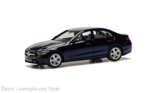 Mercedes Classe C 1/87 Herpa blau 1:87 modellautos