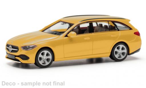 Modellautos Mercedes Classe C 1/87 Herpa T-Modell gelb 1:87 Mercedes Classe C 1/87 Herpa T-Modell gelb 1:87 modellautos