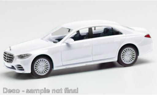 Modellautos Mercedes Classe S 1/87 Herpa weiss Mercedes Classe S 1/87 Herpa weiss modellautos