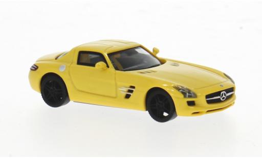 Mercedes SLS 1/87 Herpa AMG gelb 1:87 modellautos