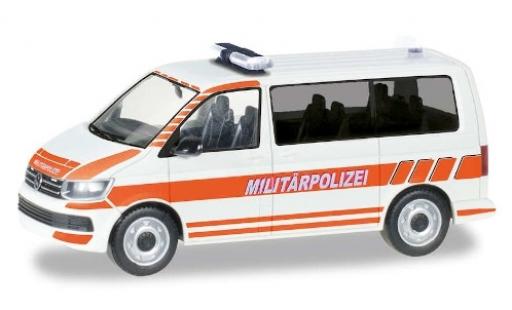 Modellautos Volkswagen T6 1/87 Herpa Bus Militärpolizei Schweiz Volkswagen T6 1/87 Herpa Bus Militärpolizei Schweiz modellautos