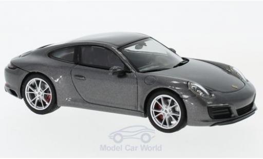 Modellautos Porsche 991 S 1/43 Herpa 911 (/2) Carrera S mettalic grau Porsche 991 S 1/43 Herpa 911 (/2) Carrera S mettalic grau modellautos