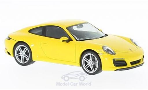 Modellautos Porsche 991 SC 1/43 Herpa 911 () Carrera 4 Coupe gelb Porsche 991 SC 1/43 Herpa 911 () Carrera 4 Coupe gelb modellautos