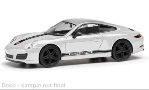 Modellautos Porsche 991 4S 1/87 Herpa 911  Carrera silber 1:87 Porsche 991 4S 1/87 Herpa 911  Carrera silber 1:87 modellautos