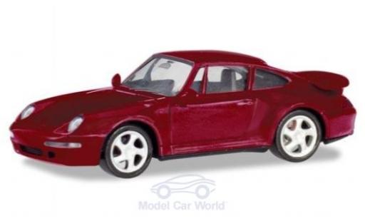 Modellautos Porsche 993 Turbo 1/87 Herpa 911 () Turbo mettalic rot Porsche 993 Turbo 1/87 Herpa 911 () Turbo mettalic rot modellautos