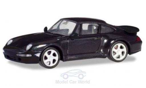 Modellautos Porsche 993 Turbo 1/87 Herpa 911 () Turbo schwarz Porsche 993 Turbo 1/87 Herpa 911 () Turbo schwarz modellautos