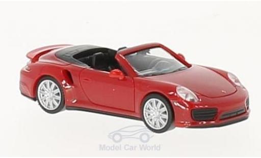 Porsche 911 Turbo 1/87 Herpa Turbo Cabrio rot modellautos