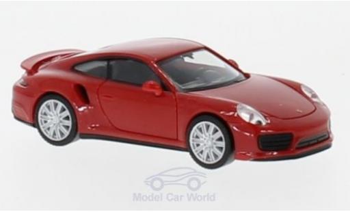 Porsche 911 Turbo 1/87 Herpa Turbo rot modellautos