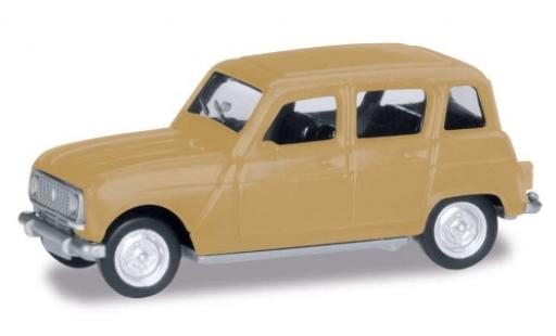 Renault 4 1/87 Herpa R beige modellautos
