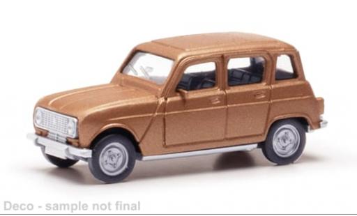 Renault 4 1/87 Herpa R metallise beige 1:87 modellautos