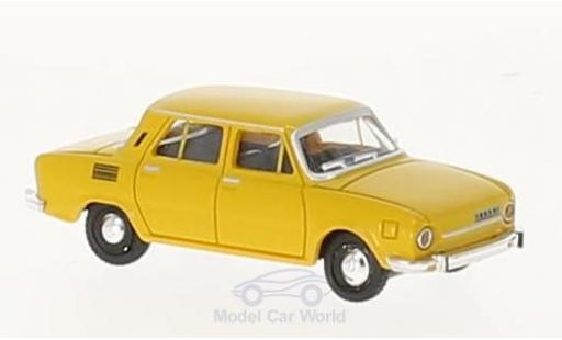 Skoda 110 1/87 Herpa L gelb modellautos