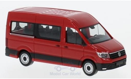 Modellautos Volkswagen Crafter 1/87 Herpa Bus HD rot Volkswagen Crafter 1/87 Herpa Bus HD rot modellautos