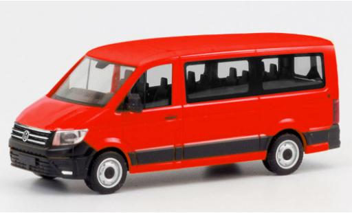 Volkswagen Crafter 1/87 Herpa FD Bus rot modellautos